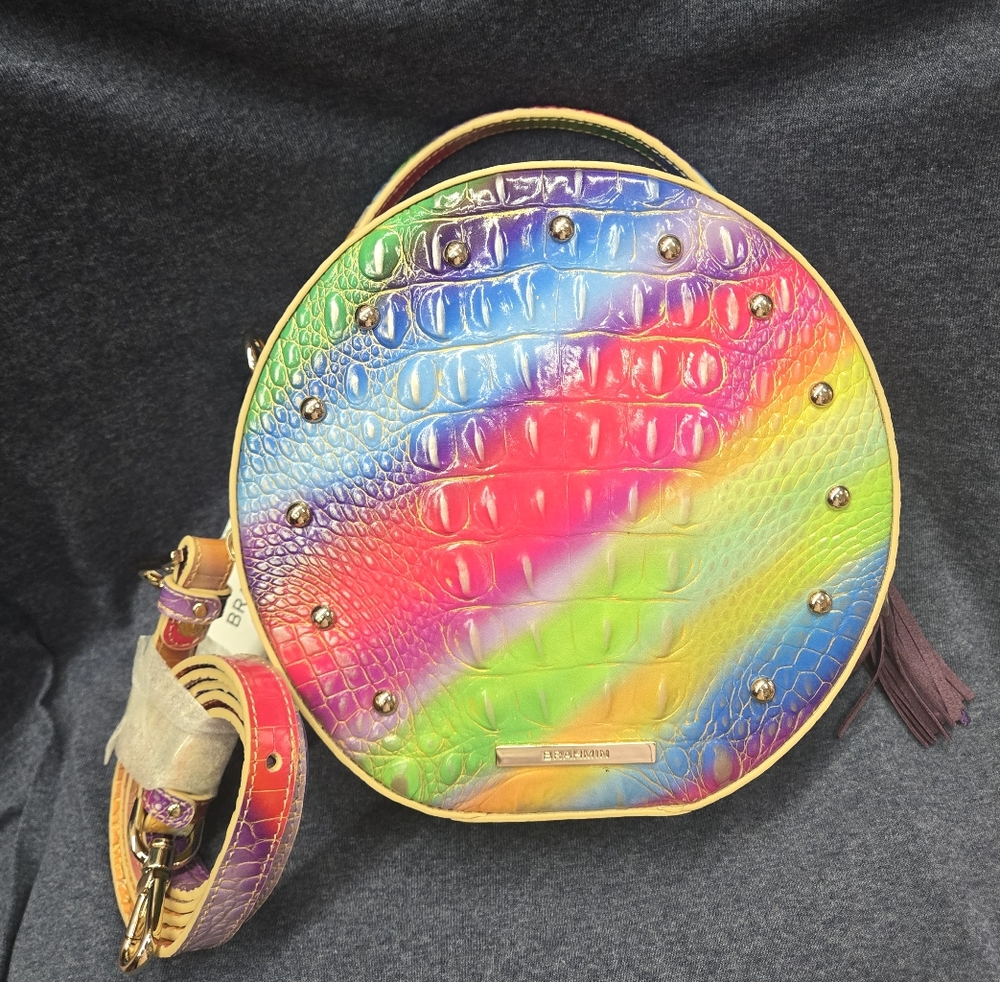 NWT Brahmin Lane Multi Gumdrop purse